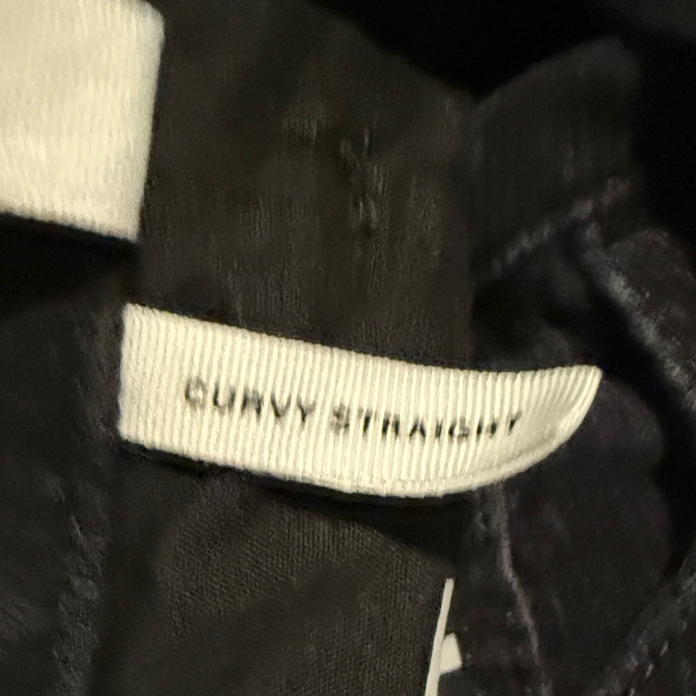 LOFT Midnight Corduroy Curvy Straight Jeans - Picture 4 of 9